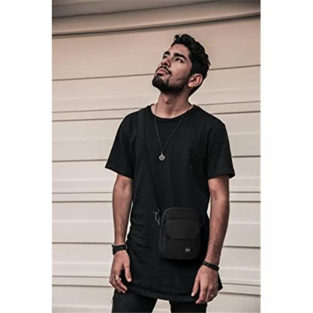 Crossbody Bag for Mens,Travel Passport Wallet Bag for Men for Cell